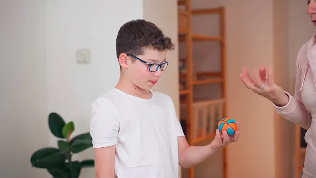 Sample test for the presence of primitive reflexes