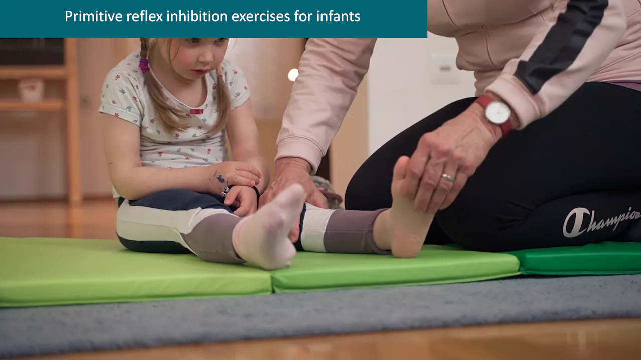 Primitive reflex inhibition exercises for infants
