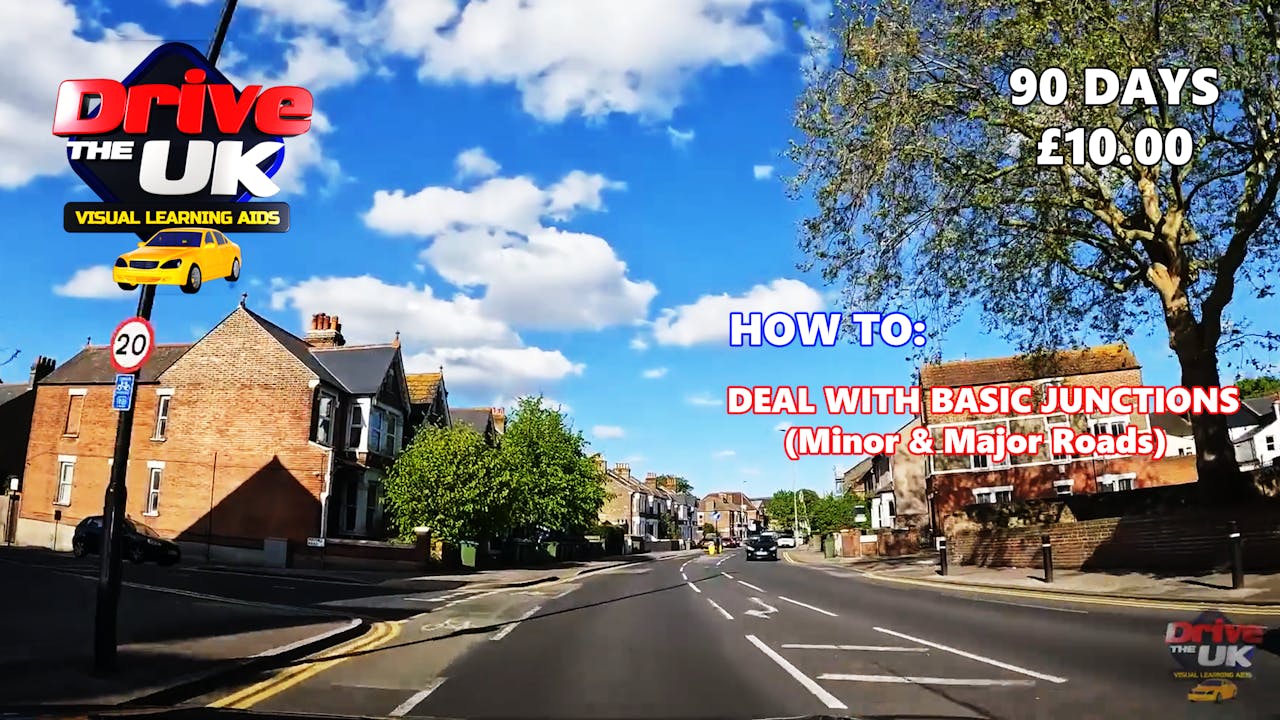 Road Knowledge:Basic junctions-Major& Minor(90Day)