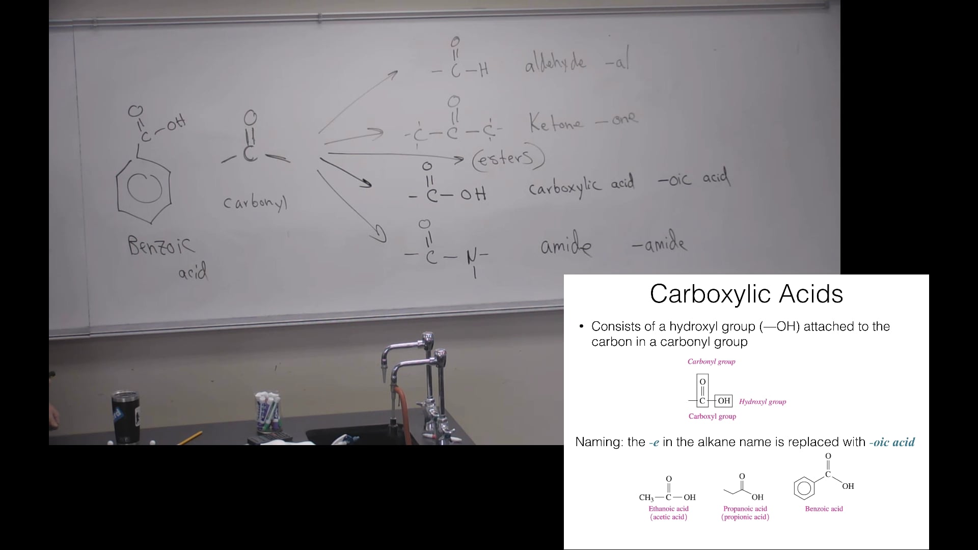 Ch. 14 (Part 1) - Carboxylic Acids, Esters, Amines, and Amides