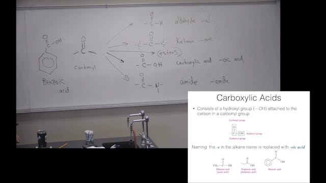 Ch. 14 (Part 1) - Carboxylic Acids, E...