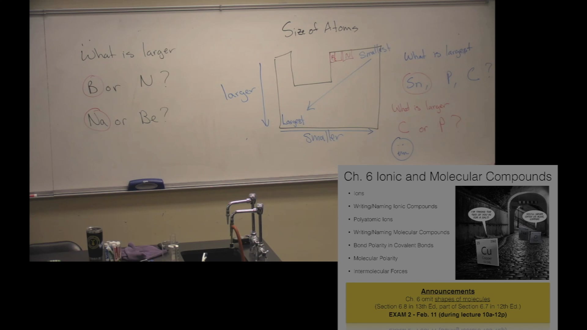 Ch. 6 (Part 1) - Ionic and Molecular Compounds