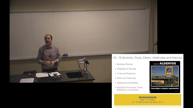 Ch. 12 (Part 2) - Aldehydes and Ketones