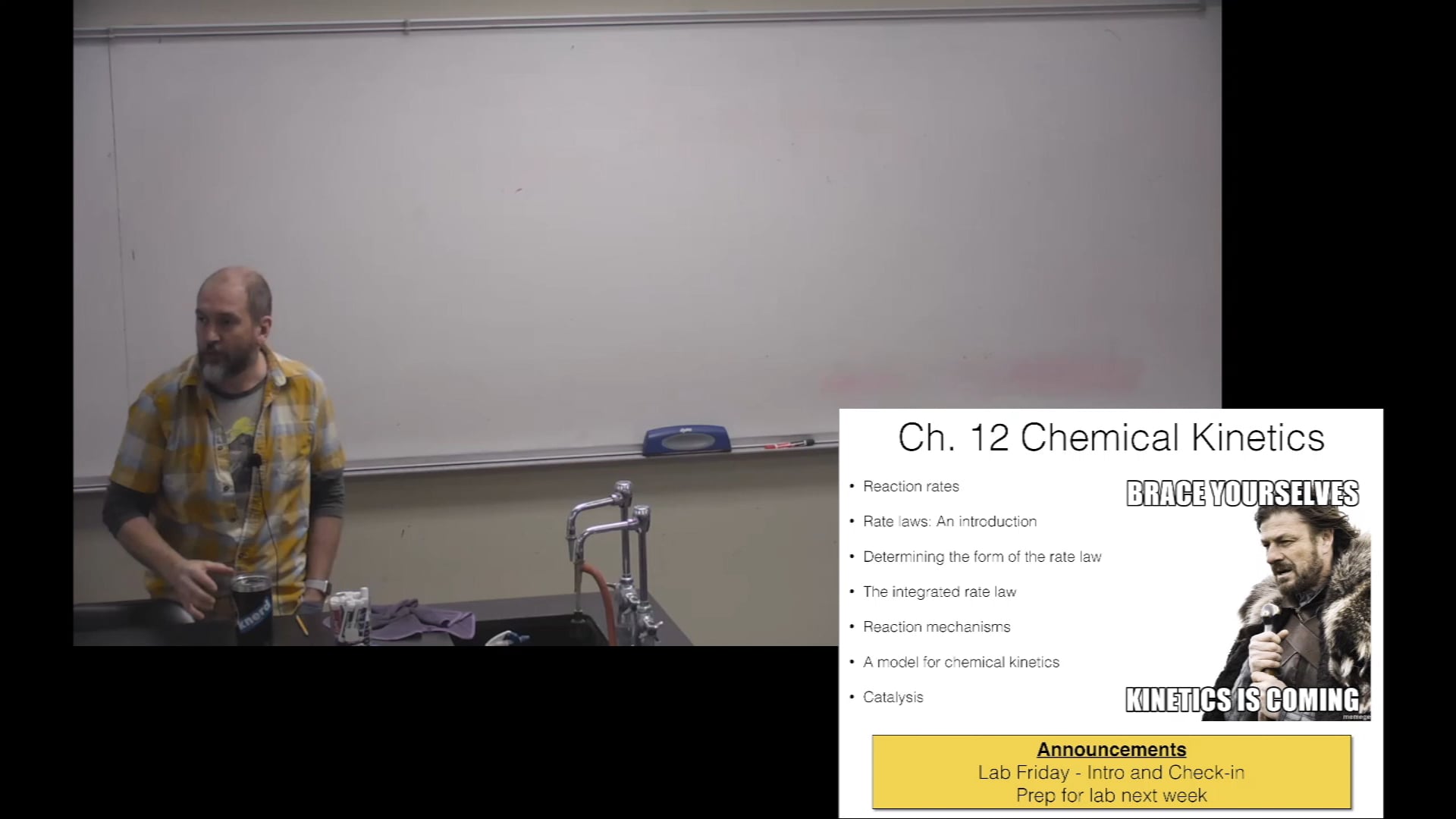 Ch. 12 Kinetics (Part 1)