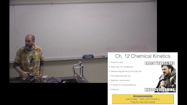 Ch. 12 Kinetics (Part 1)