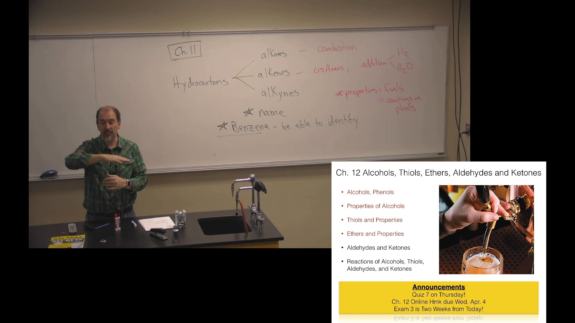 Ch. 12 (Part 1) - Alcohols, Thiols, and Ethers