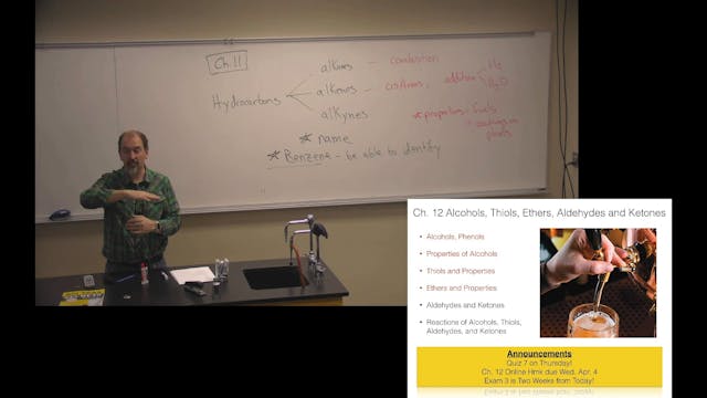 Ch. 12 (Part 1) - Alcohols, Thiols, a...