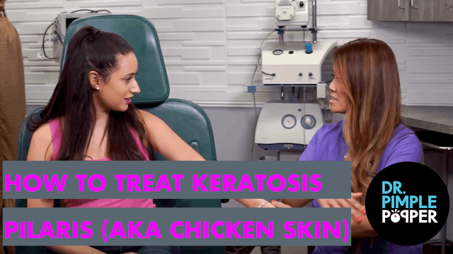 How to Treat Keratosis Pilaris (aka Chicken Skin)