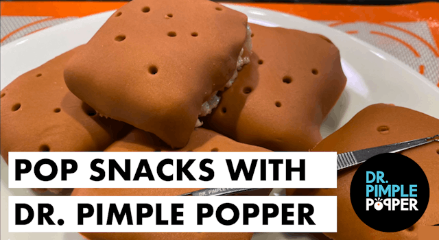 Pop Snacks with Dr. Pimple Popper: Blackhead Rice Treats!