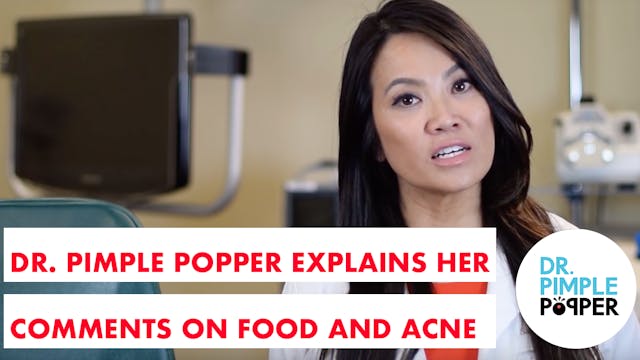 Dr. Pimple Popper Explains her Commen...