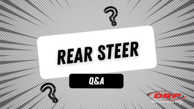 080 Rear Steer Q&A (DRP UNI)