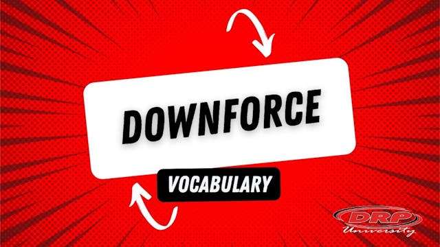 133 Downforce Vocab