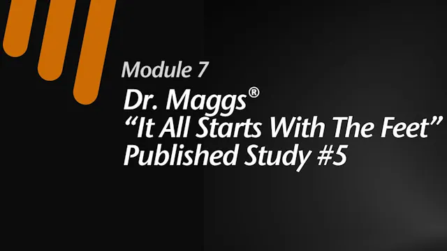 Module 7:  "It All Starts With The Fe...