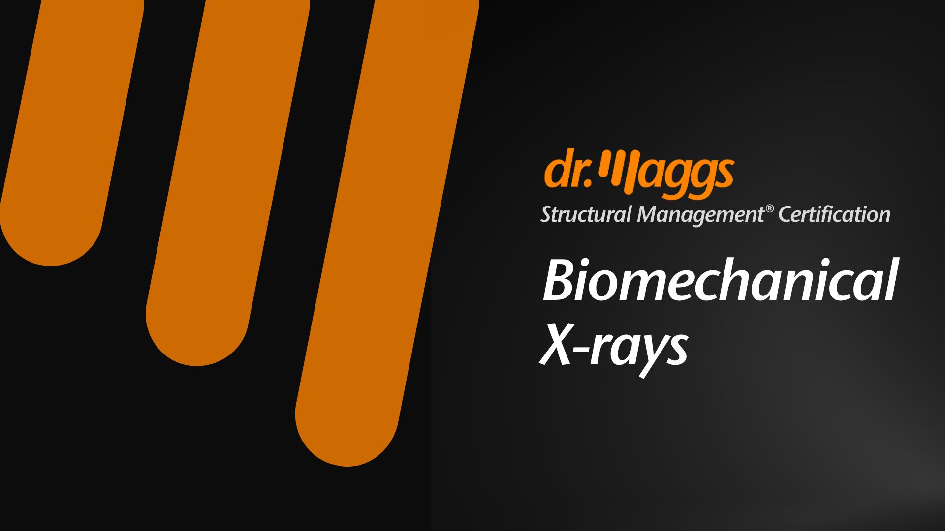 4 - Biomechanical X-Rays