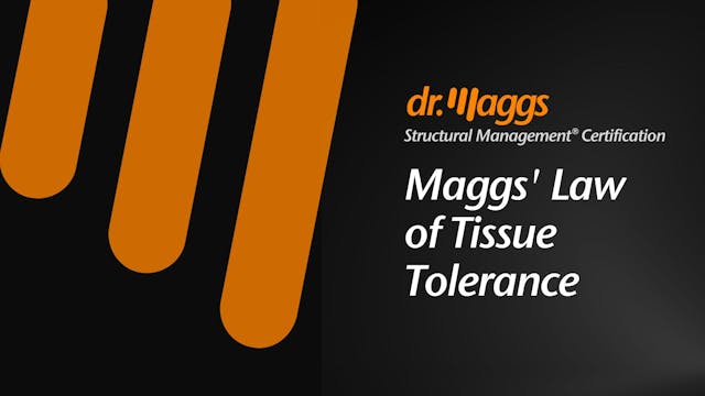 2 - Maggs Law of Tissue Tolerance