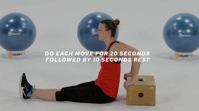 ARMS & BACK | 5 Minute Interval Workout with DrumFIT® 