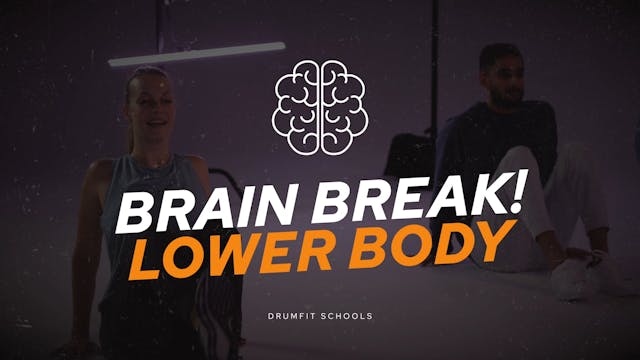 LOWER BODY | DRUMFIT® BRAIN BREAK!