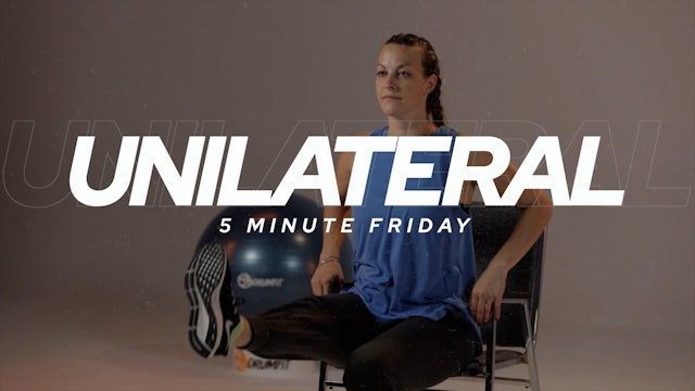 UNILATERAL | 5 Minute Workout with DrumFIT®