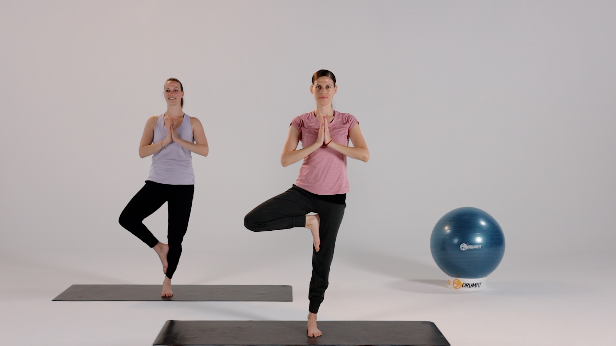 YOGA for Balance | 5 Minute Yoga with DrumFIT®