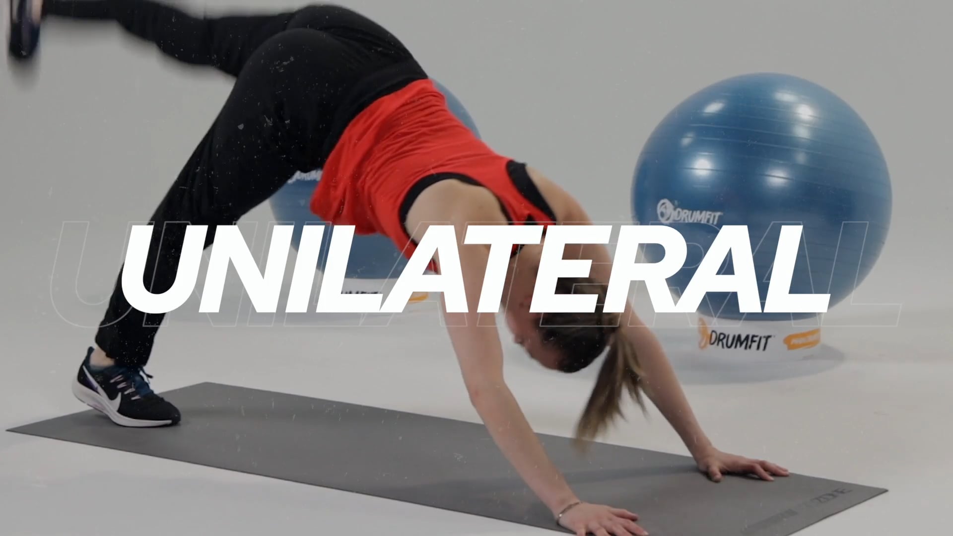 UNILATERAL FOLLOW ALONG | 5 Minute Workout with DrumFIT®