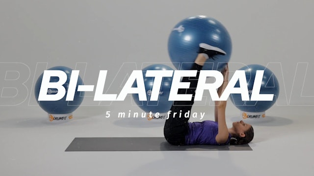 BI-LATERAL FOLLOW ALONG | 5 Minute Workout with DrumFIT®