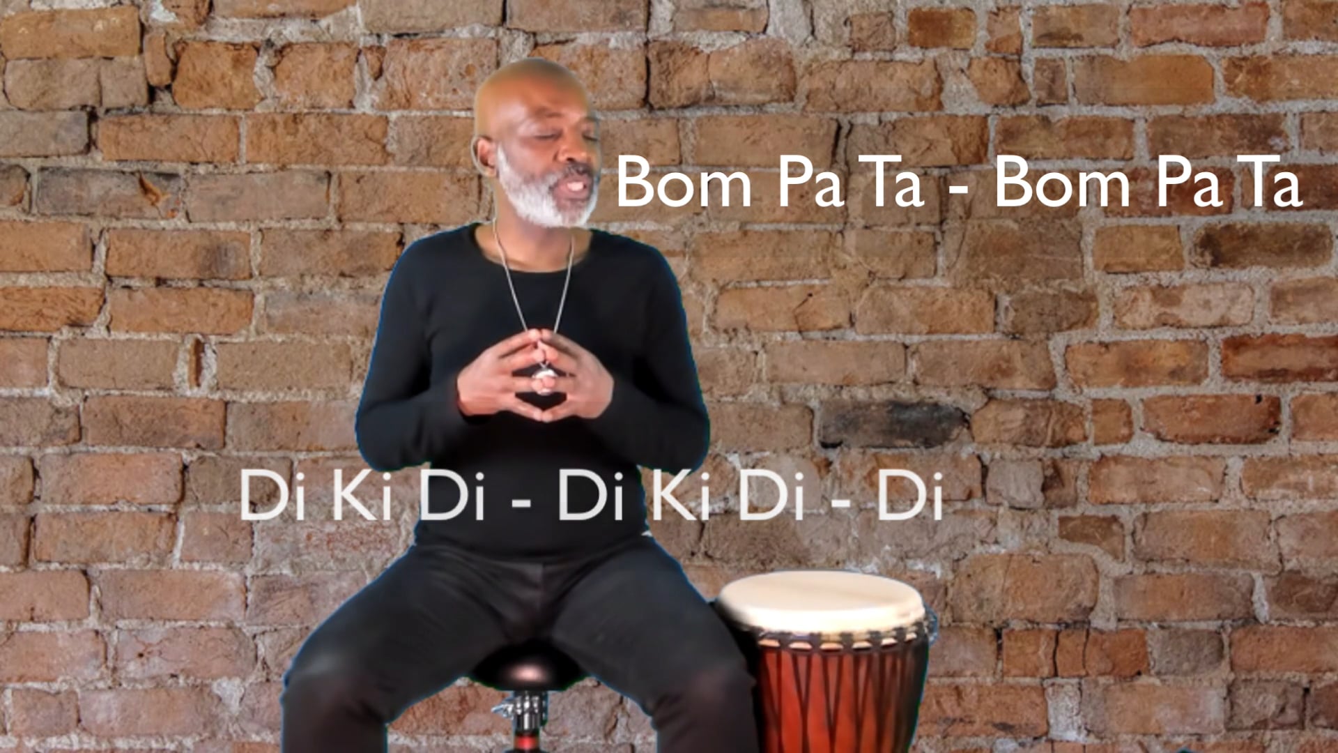 7 - Silence meditation with O A-A / O A-A/ O (Drum meditation) 