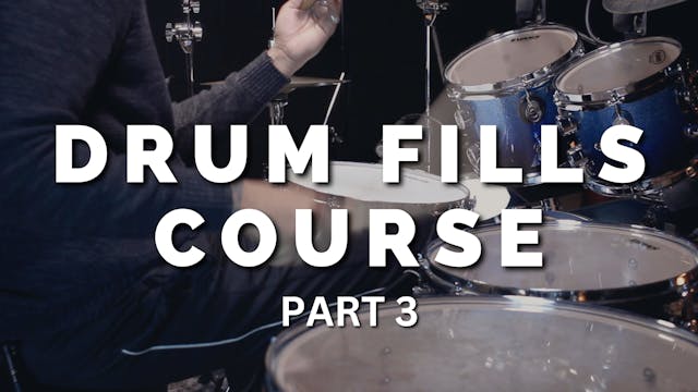 DRUM FILLS COURSE volume 3