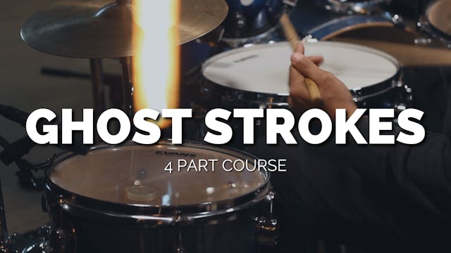 GHOST STROKE PARADIDDLES