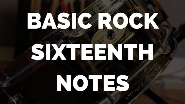 ROCK & READ SIXTEENTH NOTES