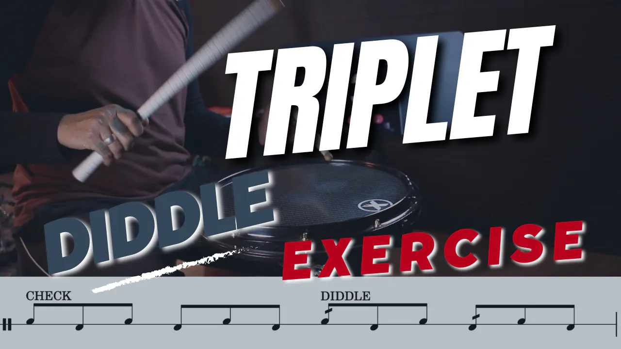 TRIPLET DIDDLE EXERCISE - DRUM TIP TUESDAY
