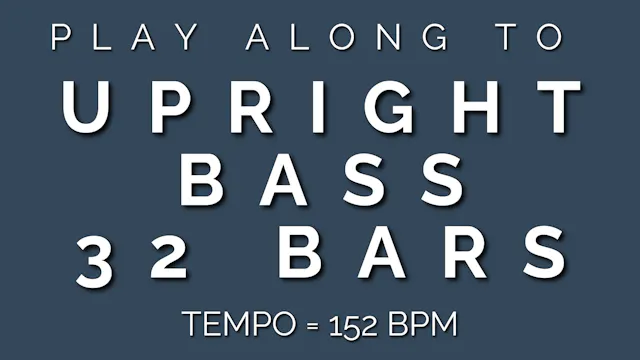 Upright Bass 32 Bars