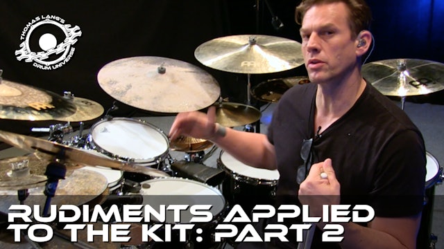 Rudiments Applied To The Kit: Part 2