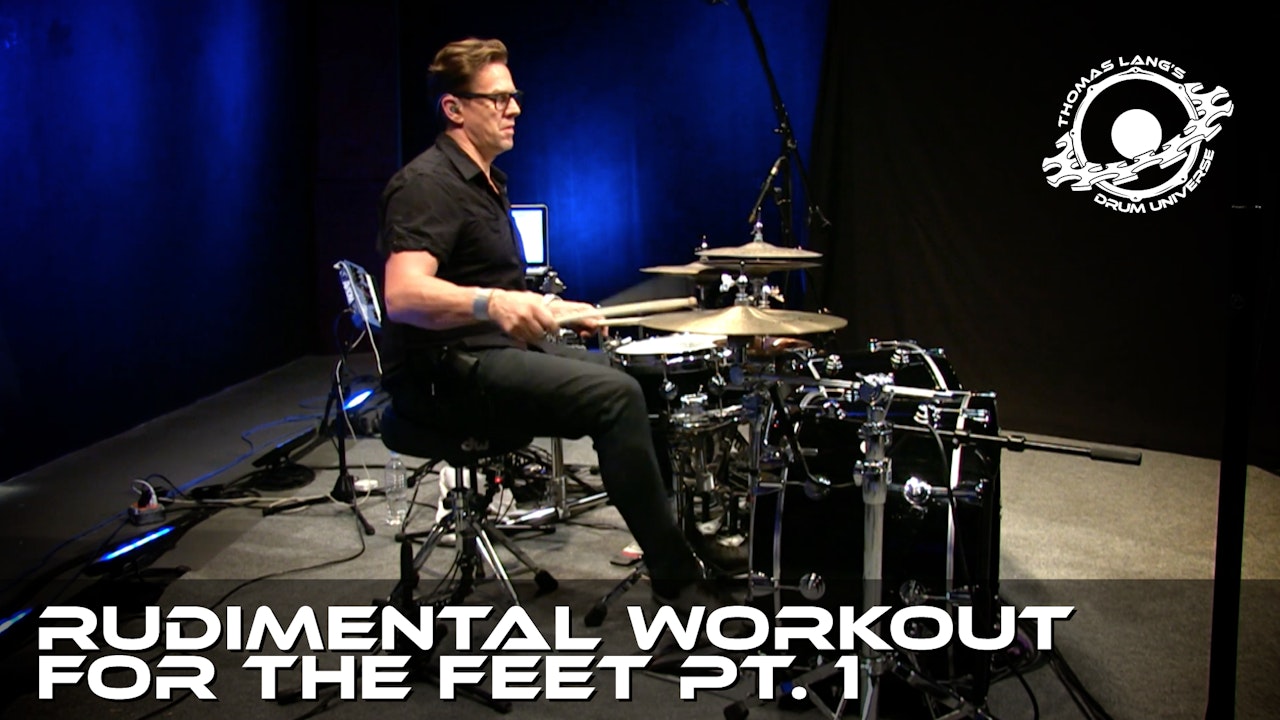 Rudimental Workout For The Feet Pt. 1