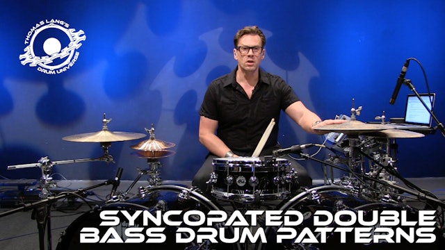 Syncopated Double Bass Drum Patterns