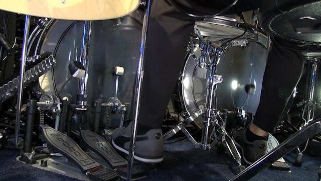 Foot Technique Dynamic Bass Drum Patt...