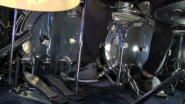 Foot Technique dynamic bass drum patt...