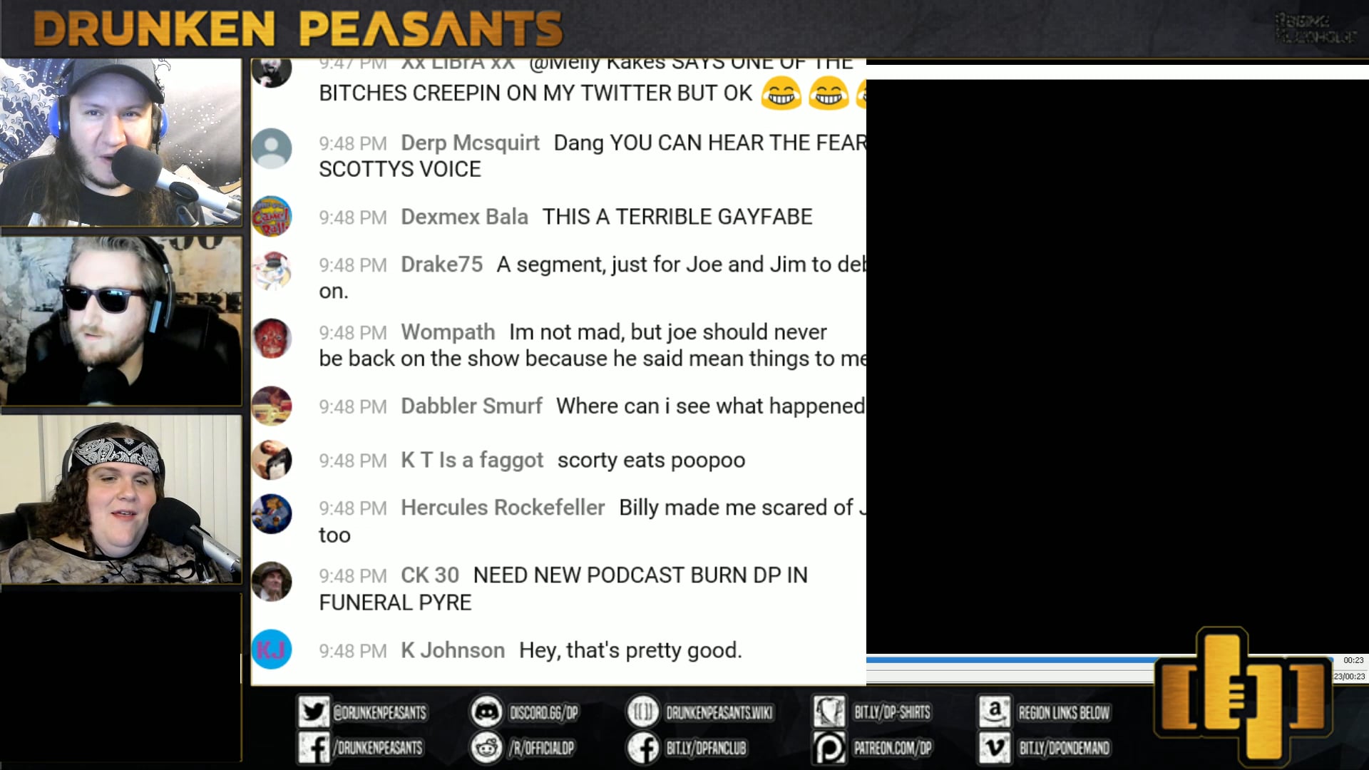 DRUNKEN PEASANTS POST SHOW #403