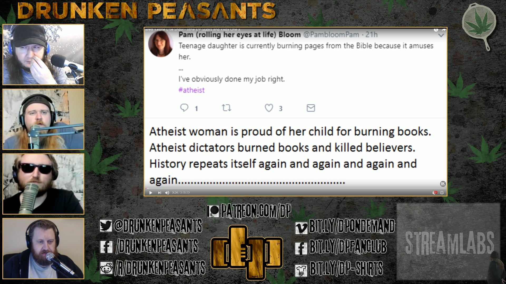 DRUNKEN PEASANTS POST SHOW #414