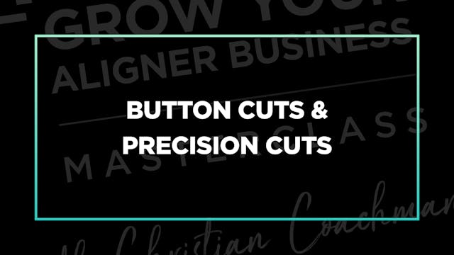 Part 3 Ep 5.2: Button Cuts & Precisio...