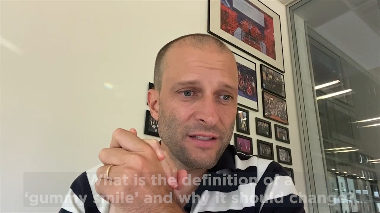 What is the definition of a ‘gummy smile’ and why it should change