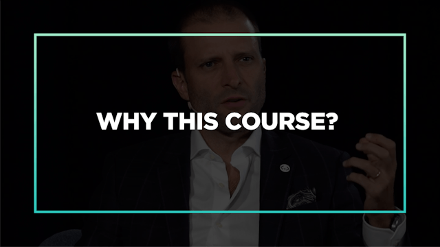 Part 1 Ep 1: Why this course? Introduction to the program