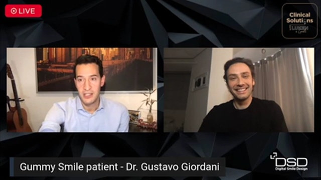 Gummy smiles with Dr Gustavo Giordani