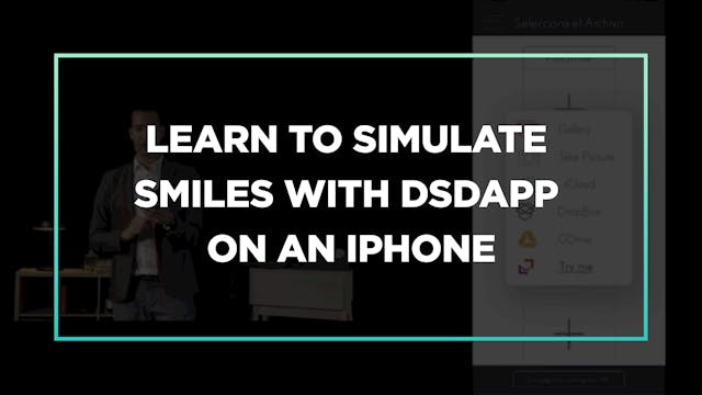 Learn to simulate smiles with DSDApp on an iPhone