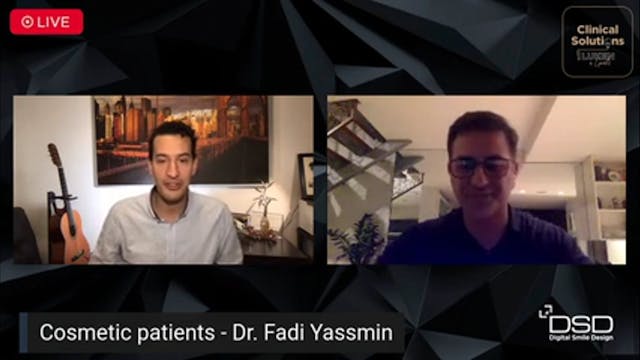 Cosmetic patients with Dr Fadi Yassmin