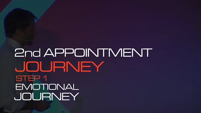 2nd Appointment Journey - Step 1 - Em...