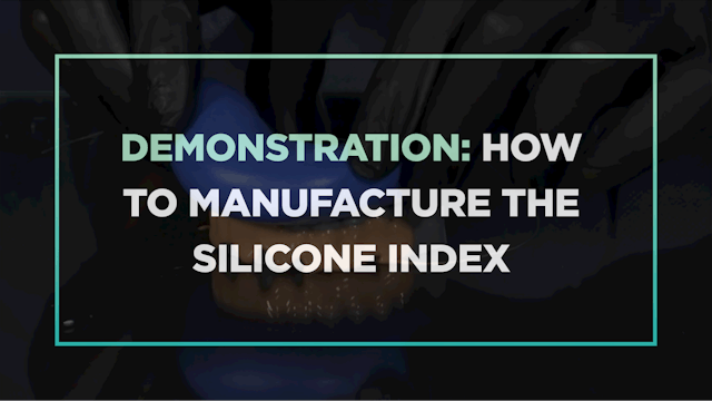Demonstration: how to manufacture the silicone index