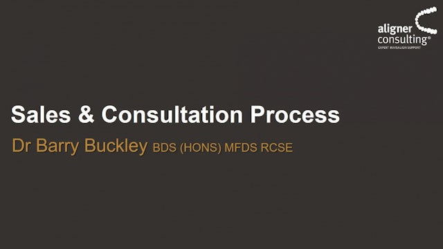 The Consultation Process - Dr. Barry Buckley