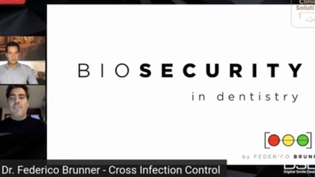 Cross infection control with Dr Federico Brunner 