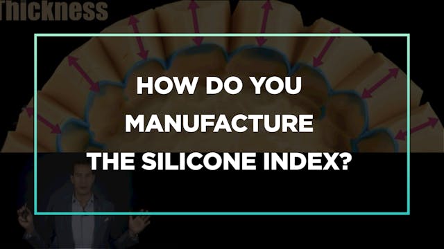 How do you manufacture the silicone index?