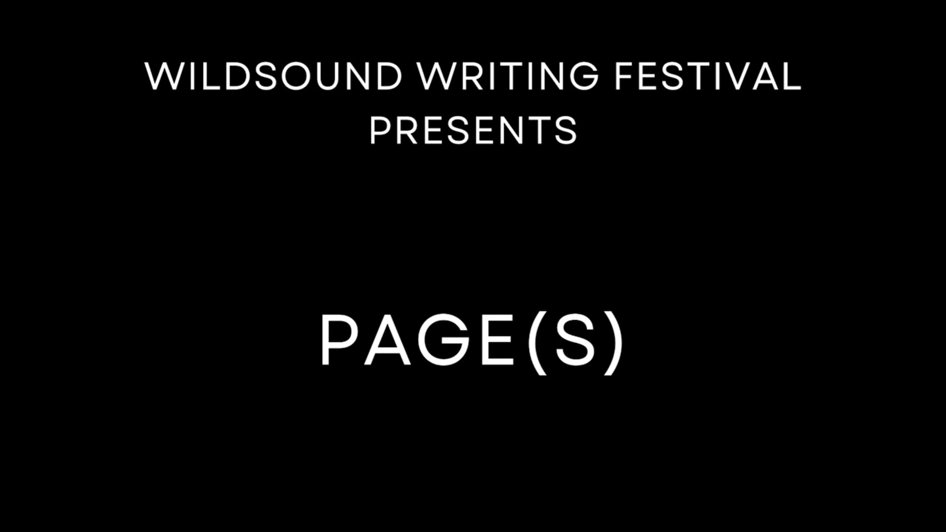 Poetry Reading: PAGE(S), by Adam Farris (interview)